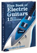 BLUE BOOK OF ELECTRIC GUITARS 13TH EDITION book cover